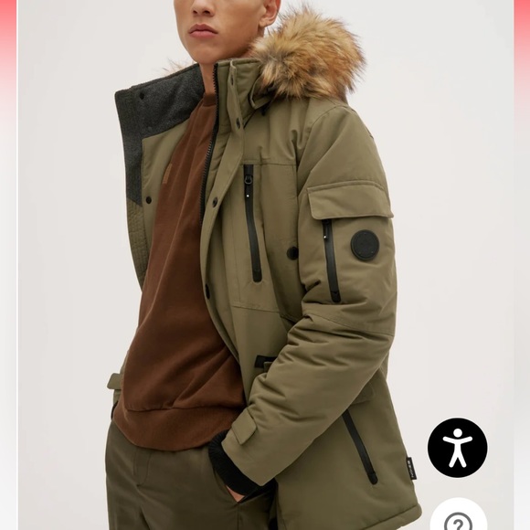 NOIZE Vegan Mid-Length Parka - Picture 2 of 6